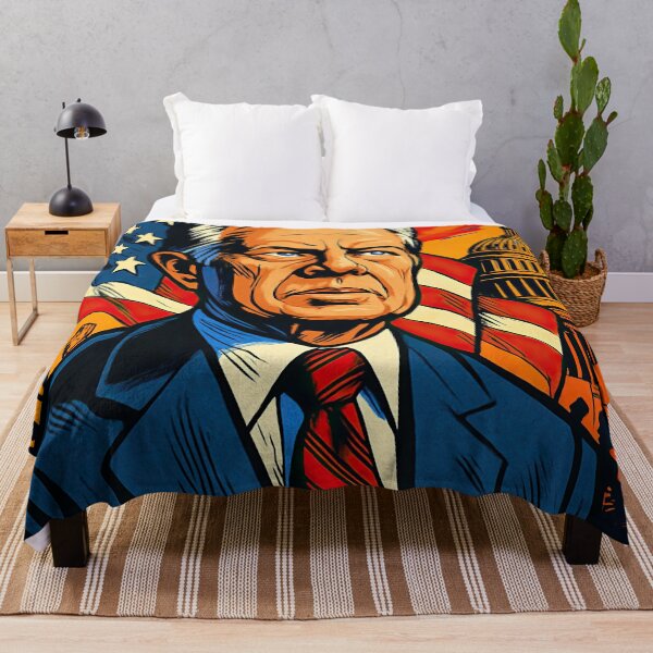 Item preview, Jimmy Carter, leader | Comics - Cartoon style designed and sold by ComicsFactory.