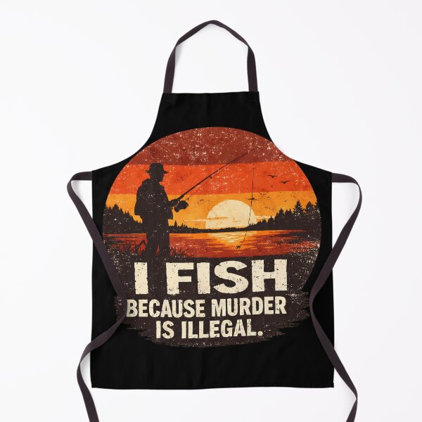 Item preview, Funny Fishing Quote Vintage Distressed Sunset Lake Scenery designed and sold by Ayshopcog.