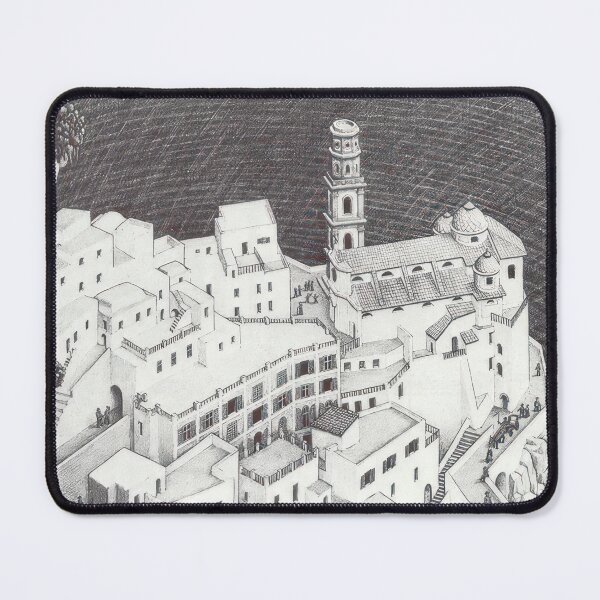 Item preview, Atrani, Coast of Amalfi 1931 - Maurits Cornelis Escher designed and sold by nebelimr.
