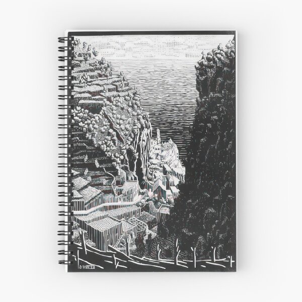 Item preview, Atrani, Coast of Amalfi   1932 - Maurits Cornelis Escher  designed and sold by nebelimr.