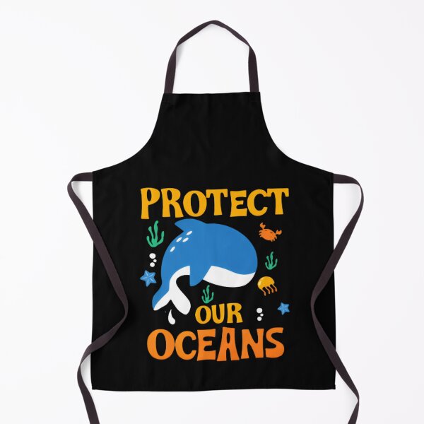Item preview, Protect Our Oceans Playful Dolphin Save Our Seas designed and sold by SkeletonsDanger.