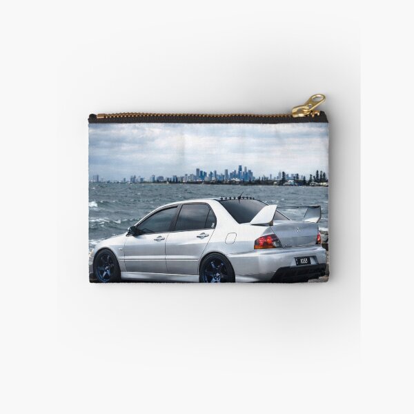Item preview, Mitsubishi Evo 9 Apex Silver poster OUR SPIRIT OUR EVOLUTION designed and sold by TheMitsuGuy.