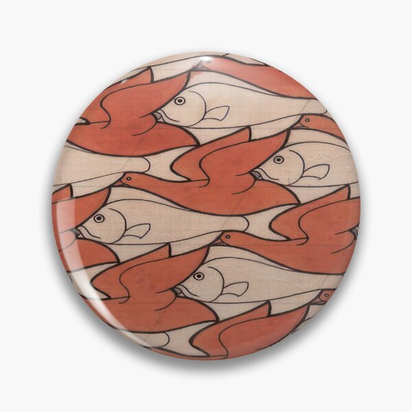 Item preview, Bird Fish   1938 - Maurits Cornelis Escher  designed and sold by nebelimr.
