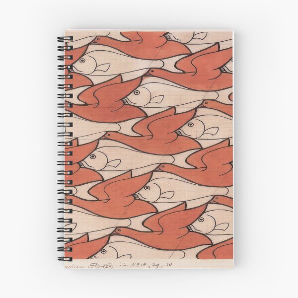 Item preview, Bird Fish   1938 - Maurits Cornelis Escher  designed and sold by nebelimr.