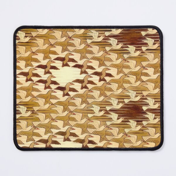 Item preview, Birds in Space Op Art - Maurits Cornelis Escher designed and sold by nebelimr.
