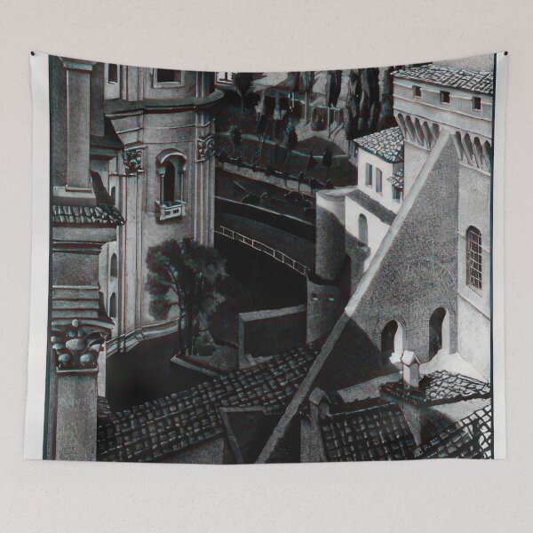 Item preview, Berween St.Peter and Sistine Chapel (March 1936)   1936 - Maurits Cornelis Escher  designed and sold by nebelimr.
