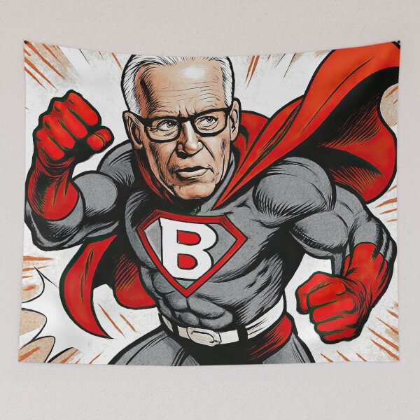 Item preview, Joe Biden, leader | Comics - Cartoon style designed and sold by ComicsFactory.