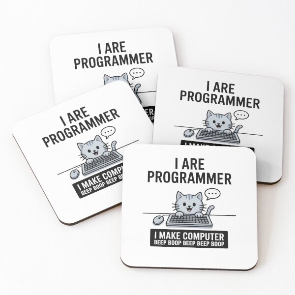 Item preview, Cat Programmer designed and sold by Mateusz Majcherek.