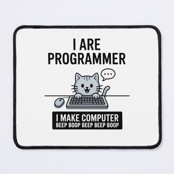 Item preview, Cat Programmer designed and sold by Mateusz Majcherek.
