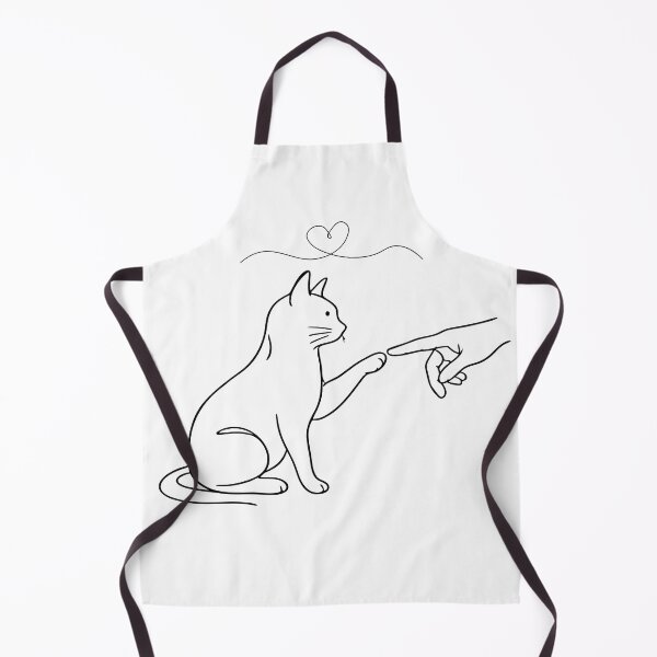 Item preview, Minimalist Cat Touch Line Art T-Shirt – Cute Paw & Human Finger Connection, Funny Cat Lover Gift, Boho Aesthetic Pet Shirt designed and sold by ArtiFize Store.
