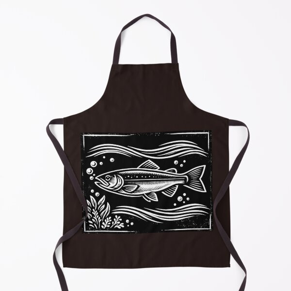 Item preview, Mahi-Mahi Line Art Drawing designed and sold by faridman.