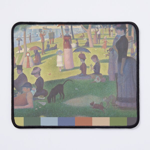 Item preview, A Sunday Afternoon on the Island of La Grande Jatte (1884–86) by Georges Seurat designed and sold by artisamalady.