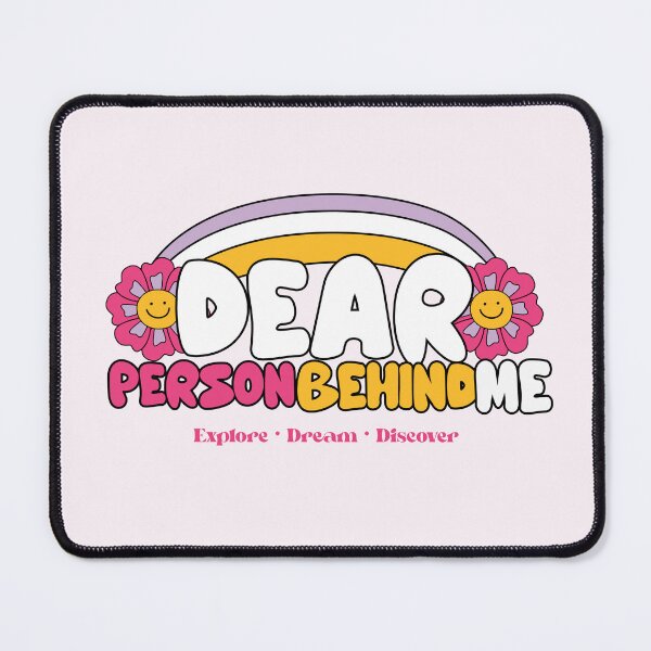 Item preview, Retro Dear Person Behind Me: Explore, Dream, Discover Graphic designed and sold by Bold & Brewed.