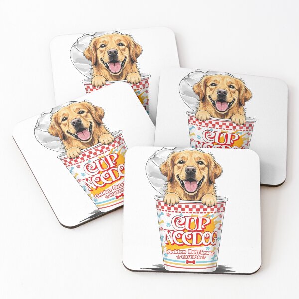Item preview, CUP NOODOG: Golden Retriever Edition Pop Art Funny Dog Lover Gift designed and sold by Animal Xeno Circus.
