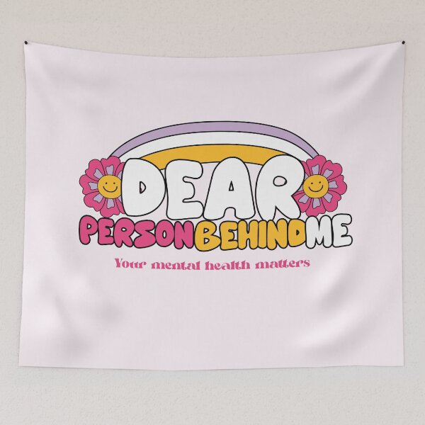 Item preview, Retro Dear Person Behind Me: Your Mental Health Matters Graphic designed and sold by Bold & Brewed.