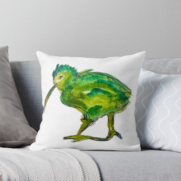 Item preview, Green Kiwi Bird designed and sold by Rebecca Seeman.