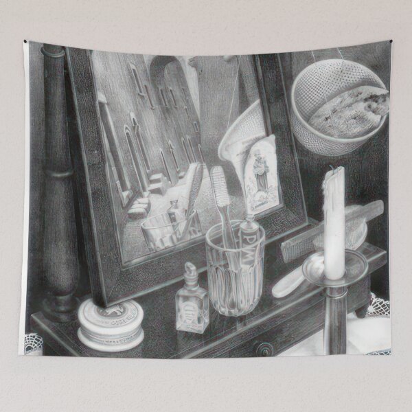 Item preview, Candle Mirror   1934 - Maurits Cornelis Escher  designed and sold by nebelimr.