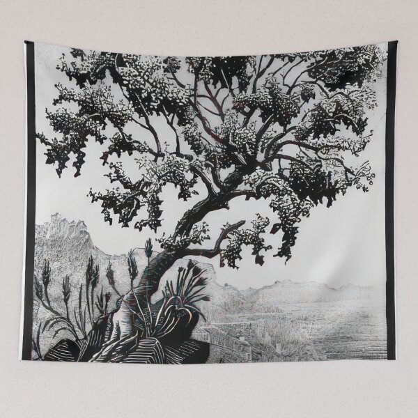 Item preview, Carubba Tree (February 1932)   1932 - Maurits Cornelis Escher  designed and sold by nebelimr.