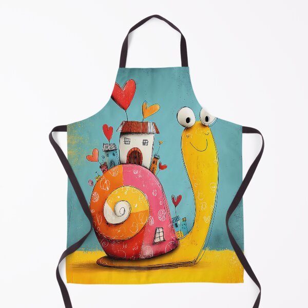 Item preview, Cute cartoon snail with house and hearts designed and sold by WhimsyArt ○ Studio.