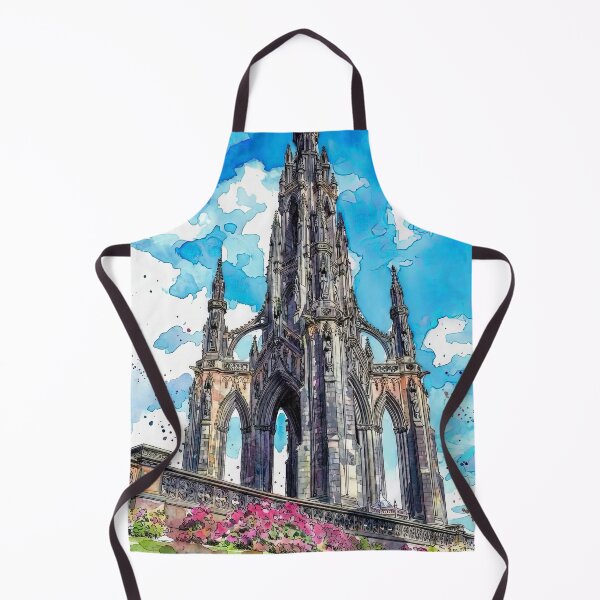 Item preview, Scott Monument, Edinburgh, Scotland Watercolour designed and sold by davidelder.