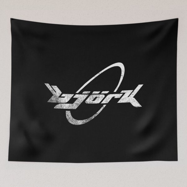 Item preview, Bjork Vintage Logo T-Shirt designed and sold by CarsonGusi.