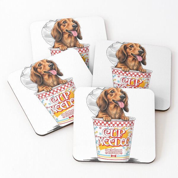 Item preview, CUP NOODOG: Dachshund Edition Pop Art Funny Dog Lover Gift designed and sold by Animal Xeno Circus.