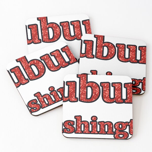 Item preview, Auburn Washington City Name With Red Rhinestone designed and sold by TheIconSmith.