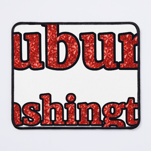 Item preview, Auburn Washington City Name With Red Rhinestone designed and sold by TheIconSmith.