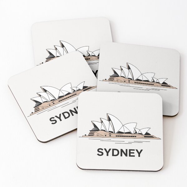 Item preview, Sydney Opera House graphic | Australia | Aussie designed and sold by JSArtDesign.