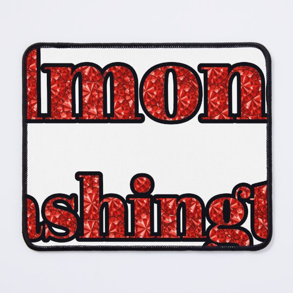 Item preview, Edmonds Washington City Name With Red Rhinestone designed and sold by TheIconSmith.