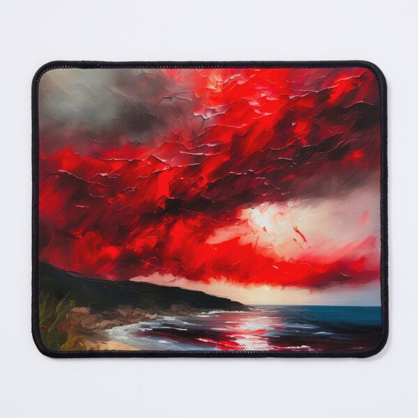 Item preview, Red sky designed and sold by Island Art Studios.