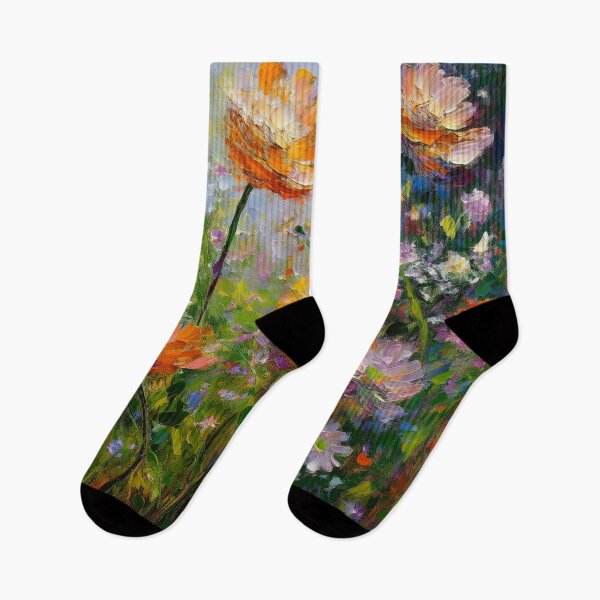 Item preview, Gorgeous impressionist flowers designed and sold by Photopat.
