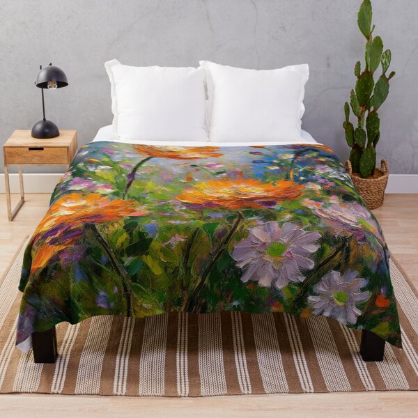 Item preview, Gorgeous impressionist flowers designed and sold by Photopat.