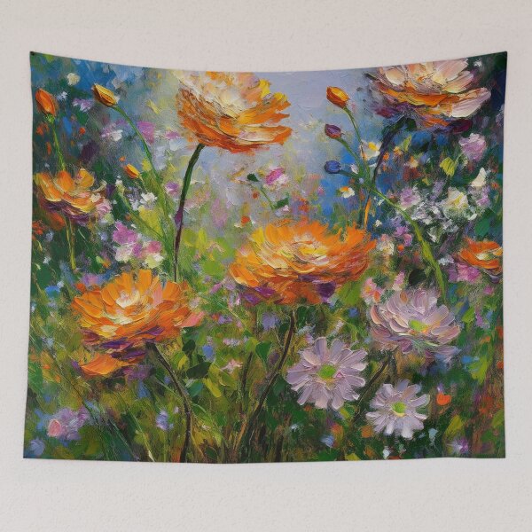 Item preview, Gorgeous impressionist flowers designed and sold by Photopat.