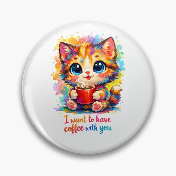 Item preview, Coffee with me cat designed and sold by TomDob.
