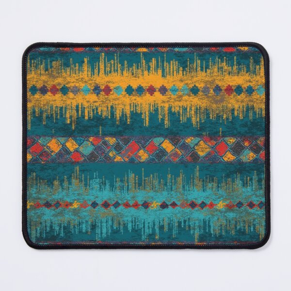 Item preview, Teal Moroccan Rug designed and sold by GrinGalore.