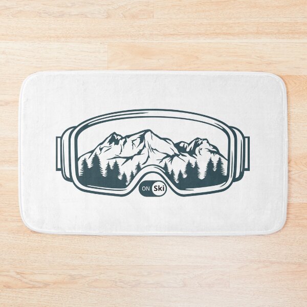 Item preview, Ski Mode On Mountain Goggles Minimal Winter Sports  designed and sold by Wild Shirt Studio.
