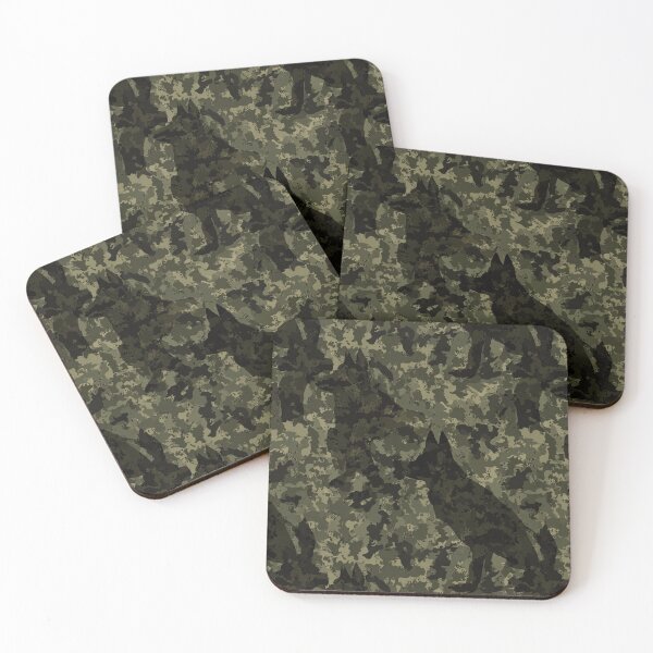 Item preview, Bold Wild Dog Camo Print  - Retirement Gifts For Men designed and sold by RoyalStarsPatts.