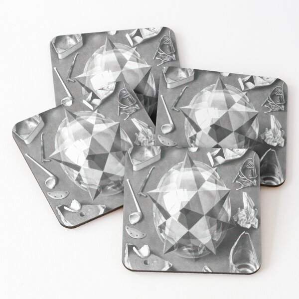 Item preview, Contrast (Order and Chaos)   1950 - Maurits Cornelis Escher  designed and sold by nebelimr.