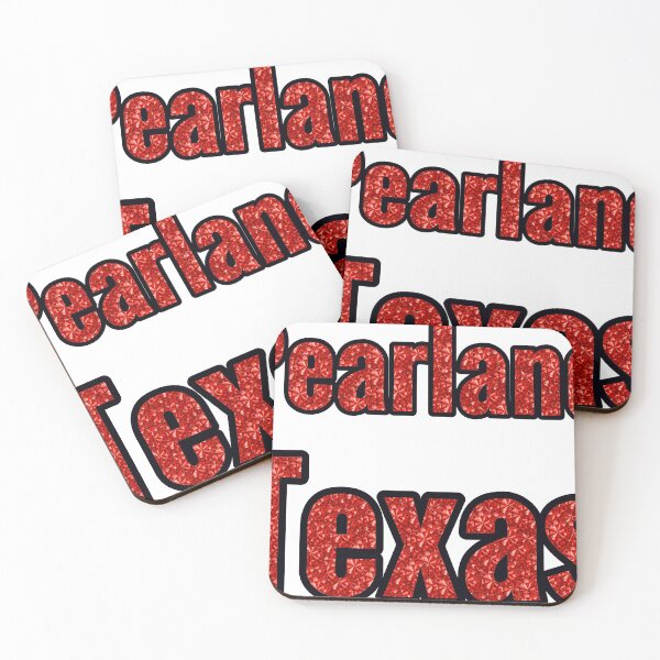Item preview, Pearland Texas City Name With Red Rhinestone designed and sold by TheIconSmith.