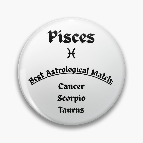 Item preview, Pisces Best Astrological Match – Zodiac Compatibility – Cancer Scorpio Taurus designed and sold by MOKRONOS.