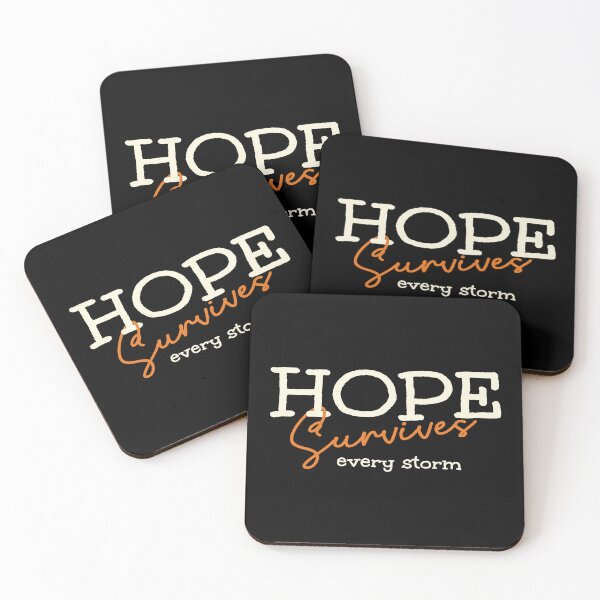 Item preview, Hope Survives Every Storm – Christian Faith Encouragement Inspirational  designed and sold by Verse & Vibes.