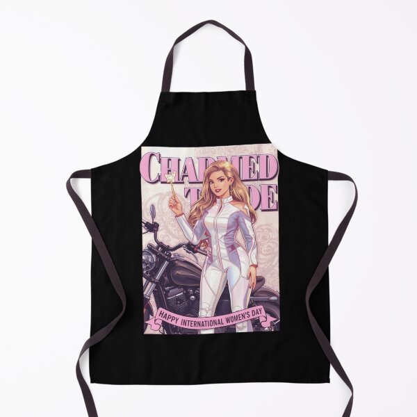Item preview, White Charmed Rider – Happy International Women’s Day designed and sold by YourTrendyTees.