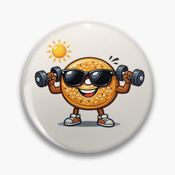 Item preview, Bicep Bagel designed and sold by BROHLine Studio.