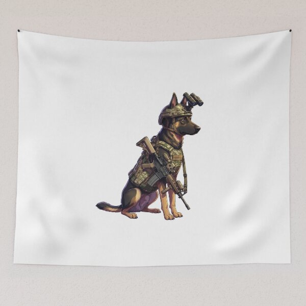 Item preview, Tactical Dog designed and sold by RAWLIFEGRAPHIC.
