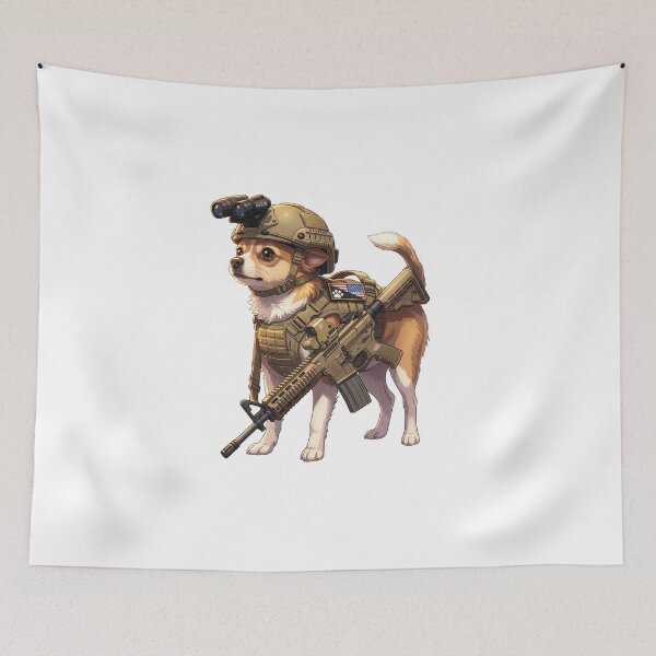 Item preview, Tactical Dog designed and sold by RAWLIFEGRAPHIC.