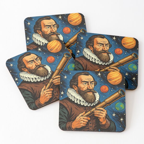 Item preview, Johannes Kepler | Comics - Cartoon style designed and sold by ComicsFactory.
