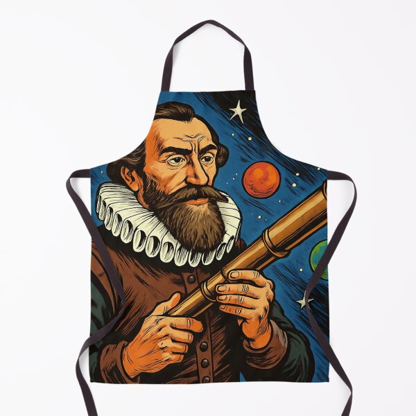 Item preview, Johannes Kepler | Comics - Cartoon style designed and sold by ComicsFactory.