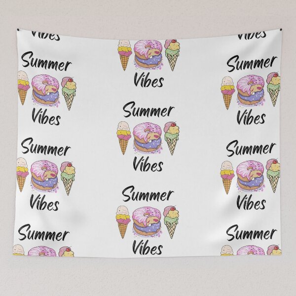 Item preview, Summer Vibes designed and sold by Shining Bright Arts, Crafts & Illustration.