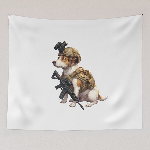 Item preview, Tactical Dog designed and sold by RAWLIFEGRAPHIC.